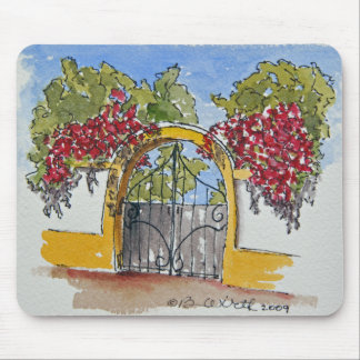 Tapis De Souris Porte portugaise de invitation Mousepad