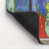 Tapis De Souris Porte rouge (Coin)