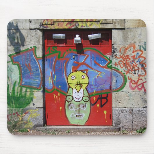 Tapis De Souris Porte rouge (Devant)
