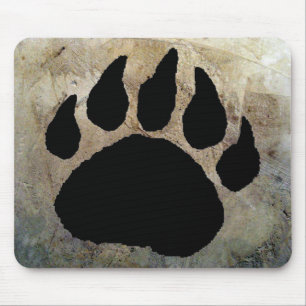 TAPIS DE SOURIS PORTER EMPREINTE DE PATTE