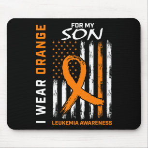 Tapis De Souris Porter Orange Pour Mon Fils Leucémie Sensibilisati
