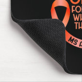 Tapis De Souris Porter Orange Pour Quelqu'Un Ms Multiple Sclerosis (Coin)