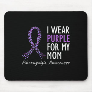 Tapis De Souris Porter Violet Pour Ma Maman Fibromyalgie Sensibili