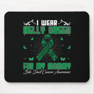 Tapis De Souris Portez Kelly Green pour la sensibilisation au canc