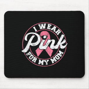 Tapis De Souris Portez Le Rose Pour Ma Maman Cadeau De Sensibilisa