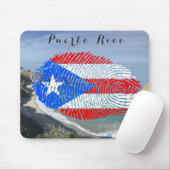 Tapis De Souris Porto Rico Guanica (Avec souris)