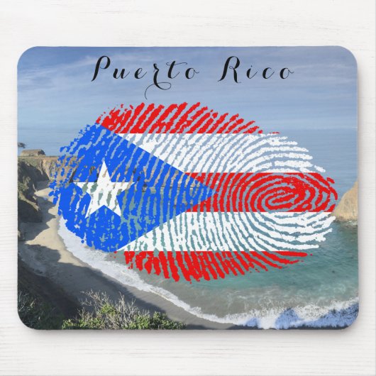 Tapis De Souris Porto Rico Guanica (Devant)