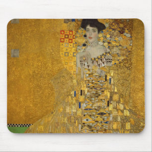 Tapis De Souris Portrait d'Adele Bloch-Bauer I par Gustav Klimt