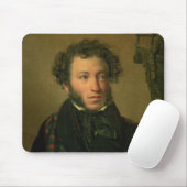 Tapis De Souris Portrait d'Alexandre Pushkin, 1827 (Avec souris)