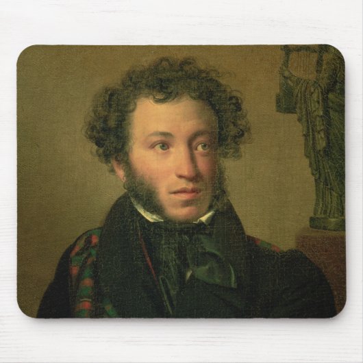Tapis De Souris Portrait d'Alexandre Pushkin, 1827 (Devant)