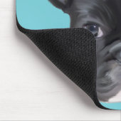 Tapis De Souris Portrait d'art de Bulldog en France (Coin)