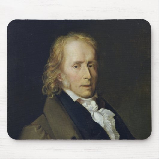 Tapis De Souris Portrait de Benjamin Constant de Rebecque (Devant)