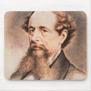 Tapis De Souris Portrait de Charles Dickens, 1869