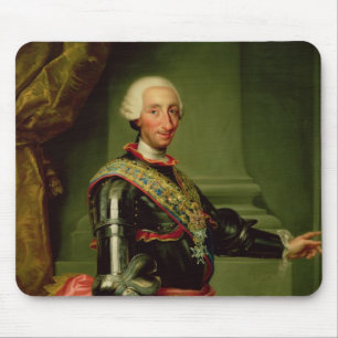 Tapis De Souris Portrait de Charles III c.1761