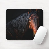 Tapis De Souris Portrait de cheval VII (Avec souris)