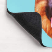 Tapis De Souris Portrait de chien berger allemand (Coin)