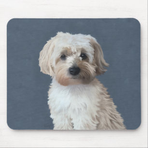 Tapis De Souris Portrait de chien Shorkie