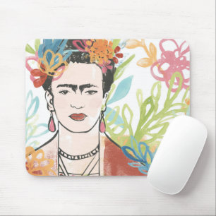 Tapis De Souris Portrait de Frida Kahlo