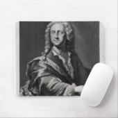 Tapis De Souris Portrait de Georg Philipp Telemann (Avec souris)