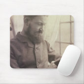 Tapis De Souris Portrait de George Bernard Shaw (1856-1950) comme (Avec souris)