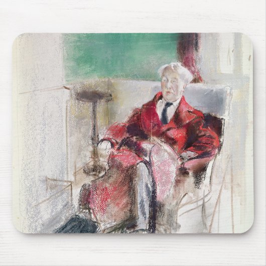 Tapis De Souris Portrait de George Moore c.1920 (Devant)