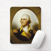 Tapis De Souris Portrait de George Washington (Avec souris)