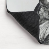 Tapis De Souris Portrait de gris de comte (Coin)