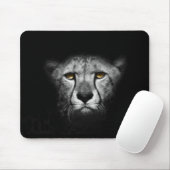 Tapis de souris portrait de guépard (Avec souris)