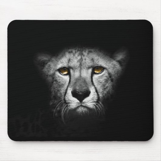 Tapis de souris portrait de guépard (Devant)