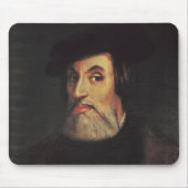 Tapis De Souris Portrait de Hernando Cortes (Devant)