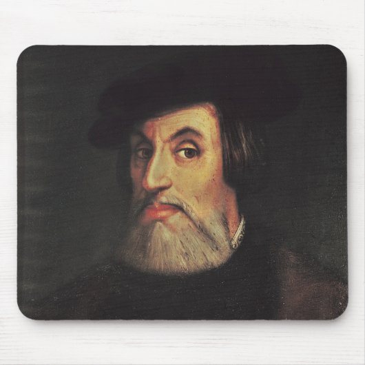 Tapis De Souris Portrait de Hernando Cortes (Devant)