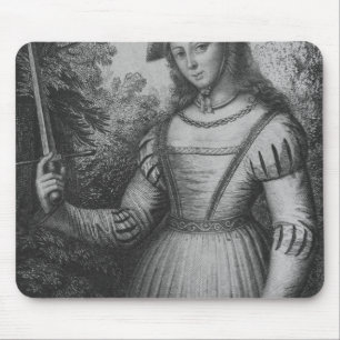 Tapis De Souris Portrait de Jeanne d'Arc