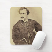 Tapis De Souris Portrait de John Wilkes Booth | 1861-65 (Avec souris)