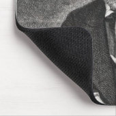 Tapis De Souris Portrait de Karl Marx 1857 (Coin)