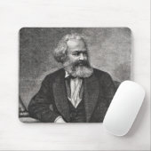 Tapis De Souris Portrait de Karl Marx 1857 (Avec souris)
