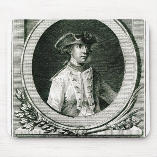 Tapis De Souris Portrait de Louis, d'Assas de chevalier (Devant)