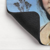 Tapis De Souris Portrait de Maddalena Doni par Raphael Sanzio (Coin)