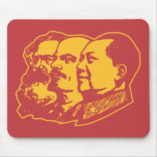 Tapis De Souris Portrait de Marx Lénine Mao