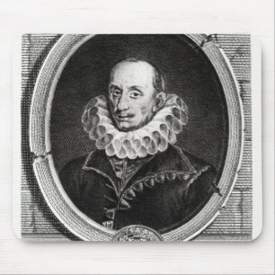 Tapis De Souris Portrait de médaillon de Pierre de Bourdeille
