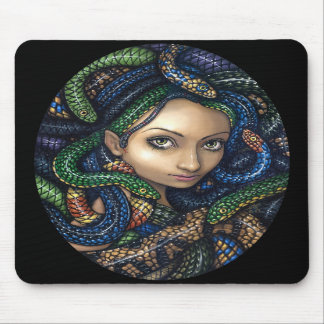 Tapis De Souris "Portrait de méduse" Mousepad