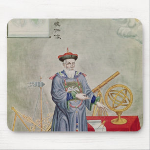 Tapis De Souris Portrait de père Ferdinand Verbiest