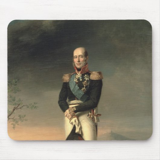 Tapis De Souris Portrait de prince Mikhail Barclay de Tolly (Devant)