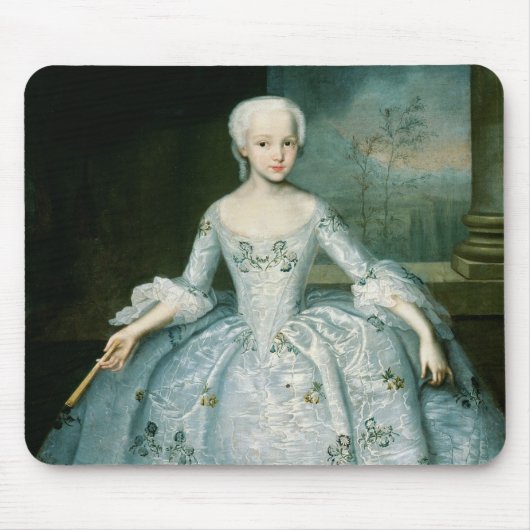 Tapis De Souris Portrait de Sarah Eleonor Fermor 1749-50 (Devant)