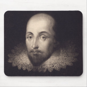 Tapis De Souris "Portrait de Shakespeare" mousepad