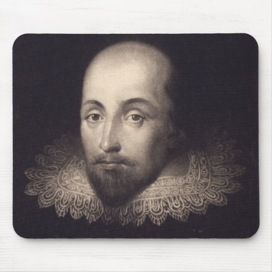 Tapis De Souris "Portrait de Shakespeare" mousepad (Devant)