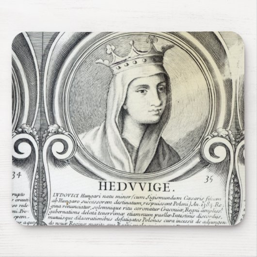 Tapis De Souris Portrait de St.Jadwiga (Devant)