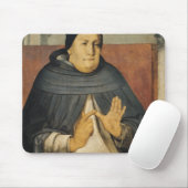 Tapis De Souris Portrait de St Thomas Aquinas c.1475 (Avec souris)