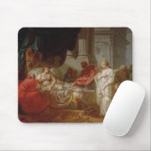 Tapis De Souris Portrait de Suger, abbé de St Denis (1082-1152), (Avec souris)