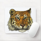 Tapis De Souris Portrait de tigre (Avec souris)