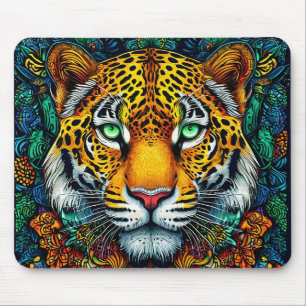 Tapis De Souris Portrait de tigre